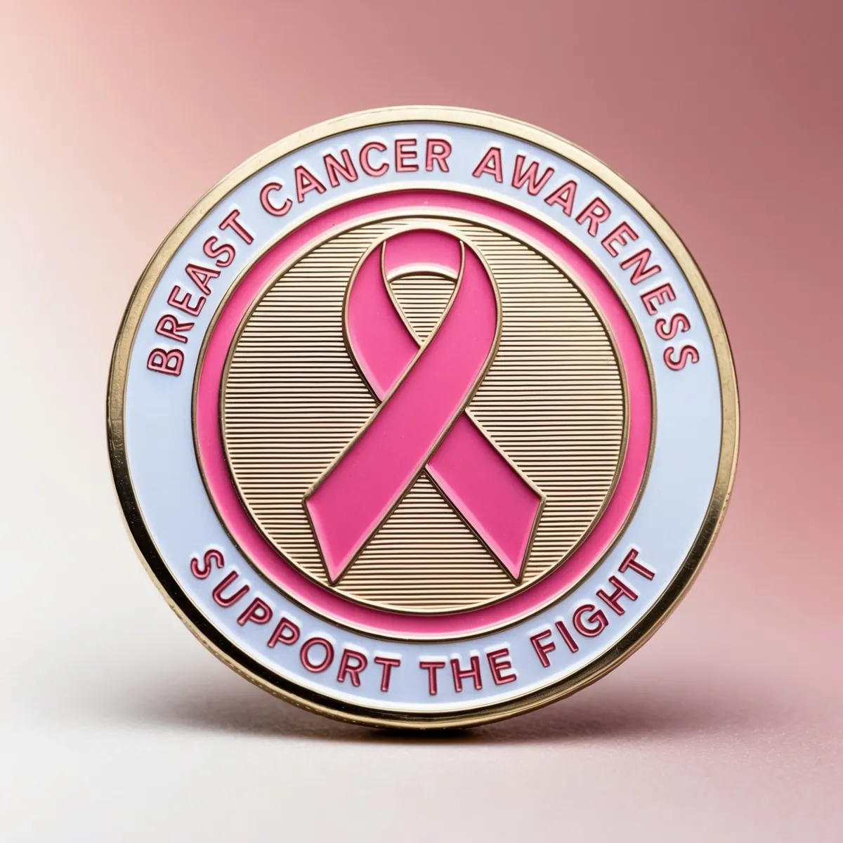 Attract and Engage Customers with Limited Edition Breast Cancer Coins