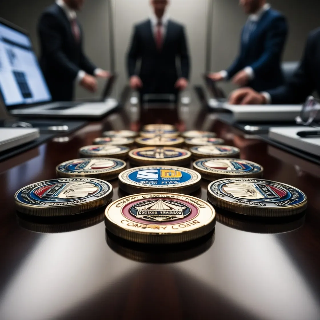 Building Bonds: Using Custom Challenge Coins to Enhance Team Building and Leadership in Corporations