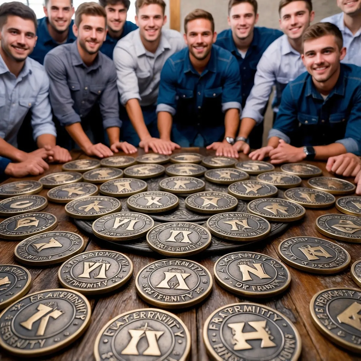 From Tradition to Triumph: Honoring Fraternity Members with Custom Challenge Coins