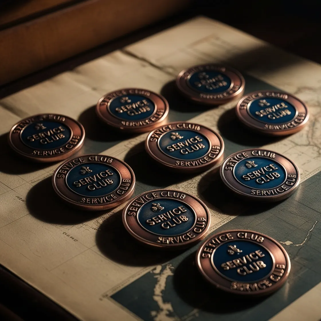 Engagement and Revenue: Custom Challenge Coins as Fundraising Tools for Service Clubs