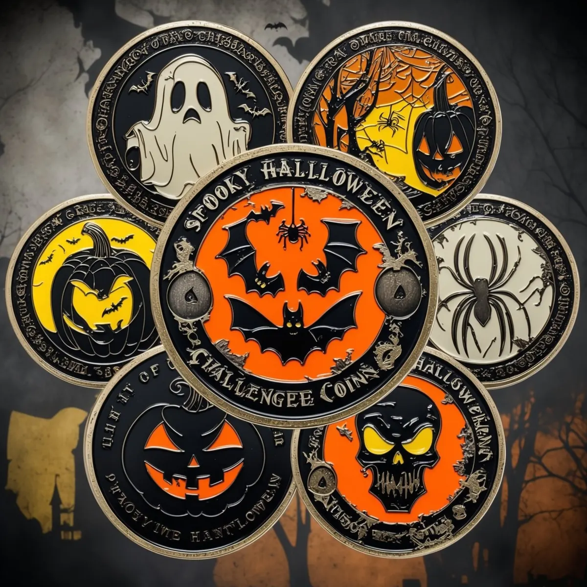 Halloween Challenge Coins: Design Ideas, Fundraisers and Gifts