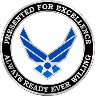 Air National Guard Airlift Wing Coin – front