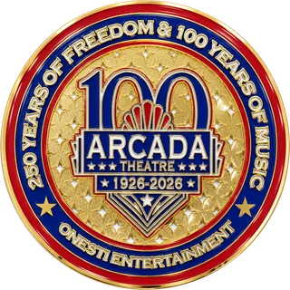 America 250 Theater Centennial Coin – back