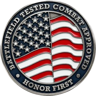 Battlefield Tested Military Coin – back