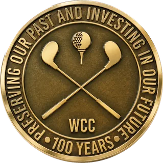 Country Club Centennial Coin – back