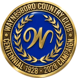 Country Club Centennial Coin – front