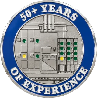 Electrical Contractor Coin (Blue) – back