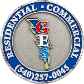 Electrical Contractor Coin (Blue) – front