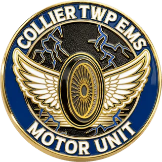 EMS Motor Unit Coin – back