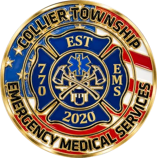 EMS Motor Unit Coin – front
