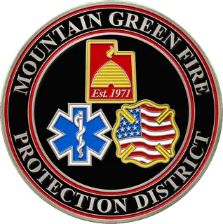 Fire Protection District Coin – front