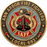 Firefighters Union Local Coin