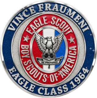 Eagle Scout Class Coin – front