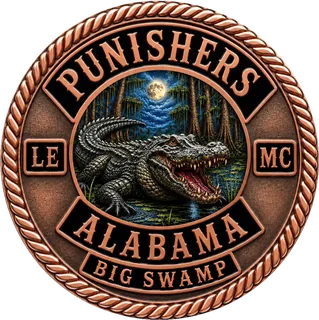 Antique Copper plating on a custom challenge coin