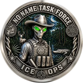 Law Enforcement Task Force Coin – back