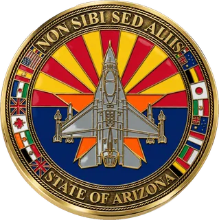 Medical Group Commander's Coin – front