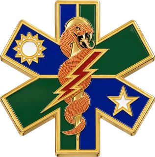 Ranger Medic Star of Life Coin – back