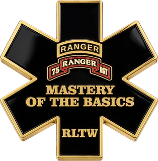 Ranger Medic Star of Life Coin – front