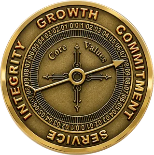 Restaurant Brand Coin – back