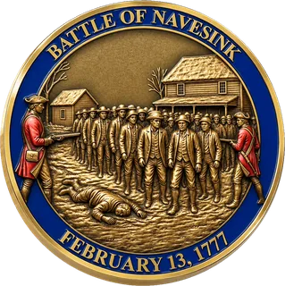 Revolutionary Battle Commemorative Coin – front