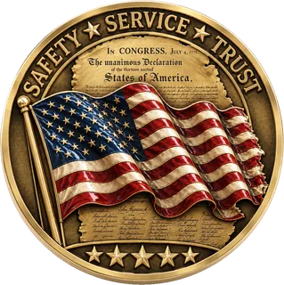 Safety Equipment Company Coin – back