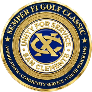 Semper Fi Golf Classic Coin – back