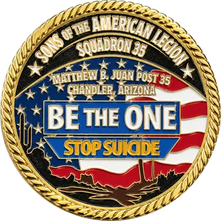 Sons of the American Legion Coin – back