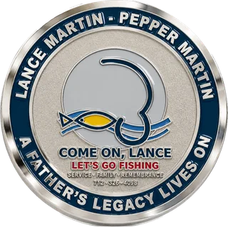 U.S. Air Force Legacy Coin – back