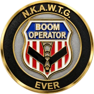 U.S. Air Force SAC Coin – back