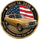 Veterans Day Car Show Coin