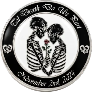 Wedding Photo Coin – back