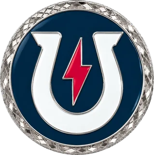 Diamond Cut on a custom challenge coin